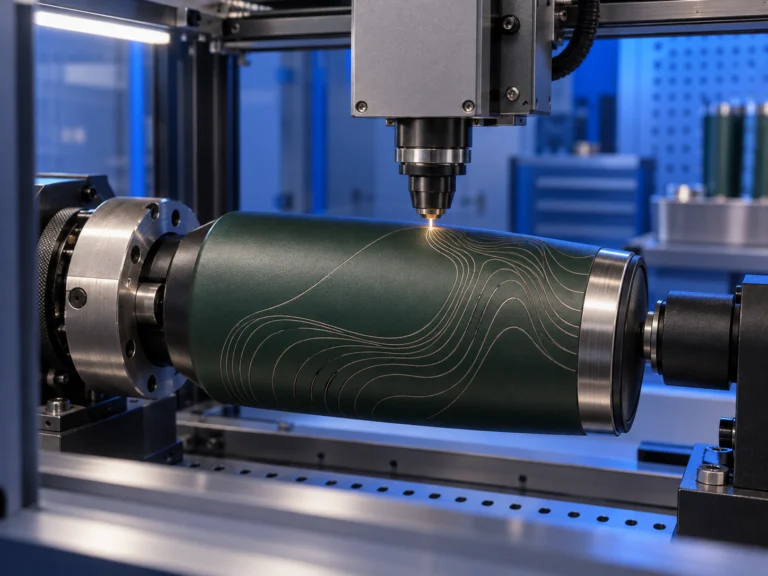 Illustrative laser engraving process for branded merchandise
